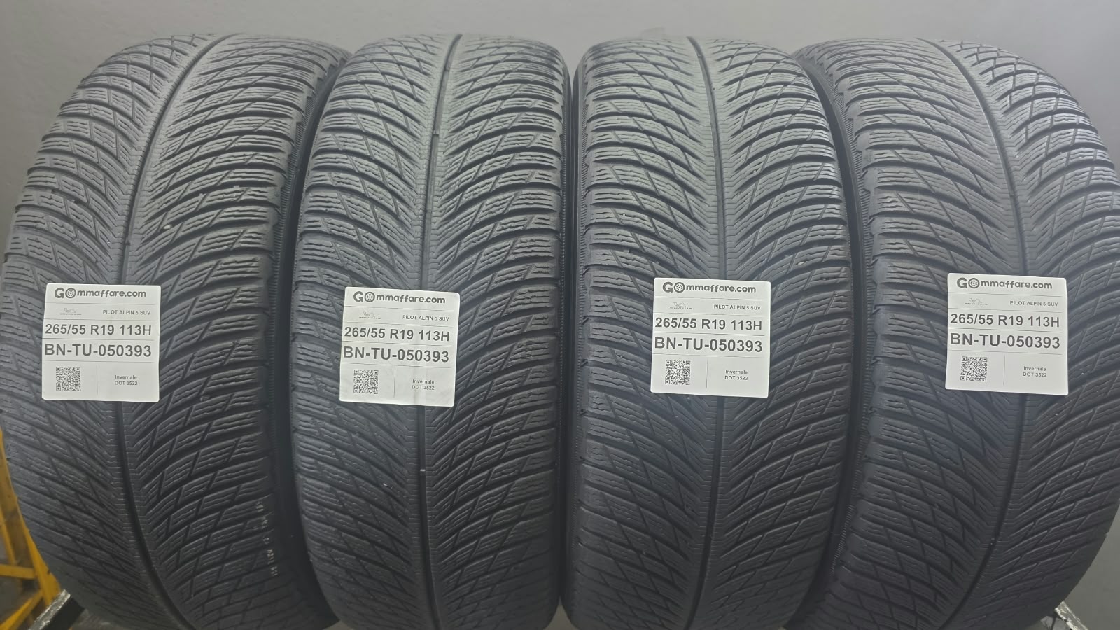 Michelin PILOT ALPIN 5 SUV 265/55 R19